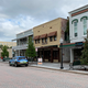 Deserted streets downtown.